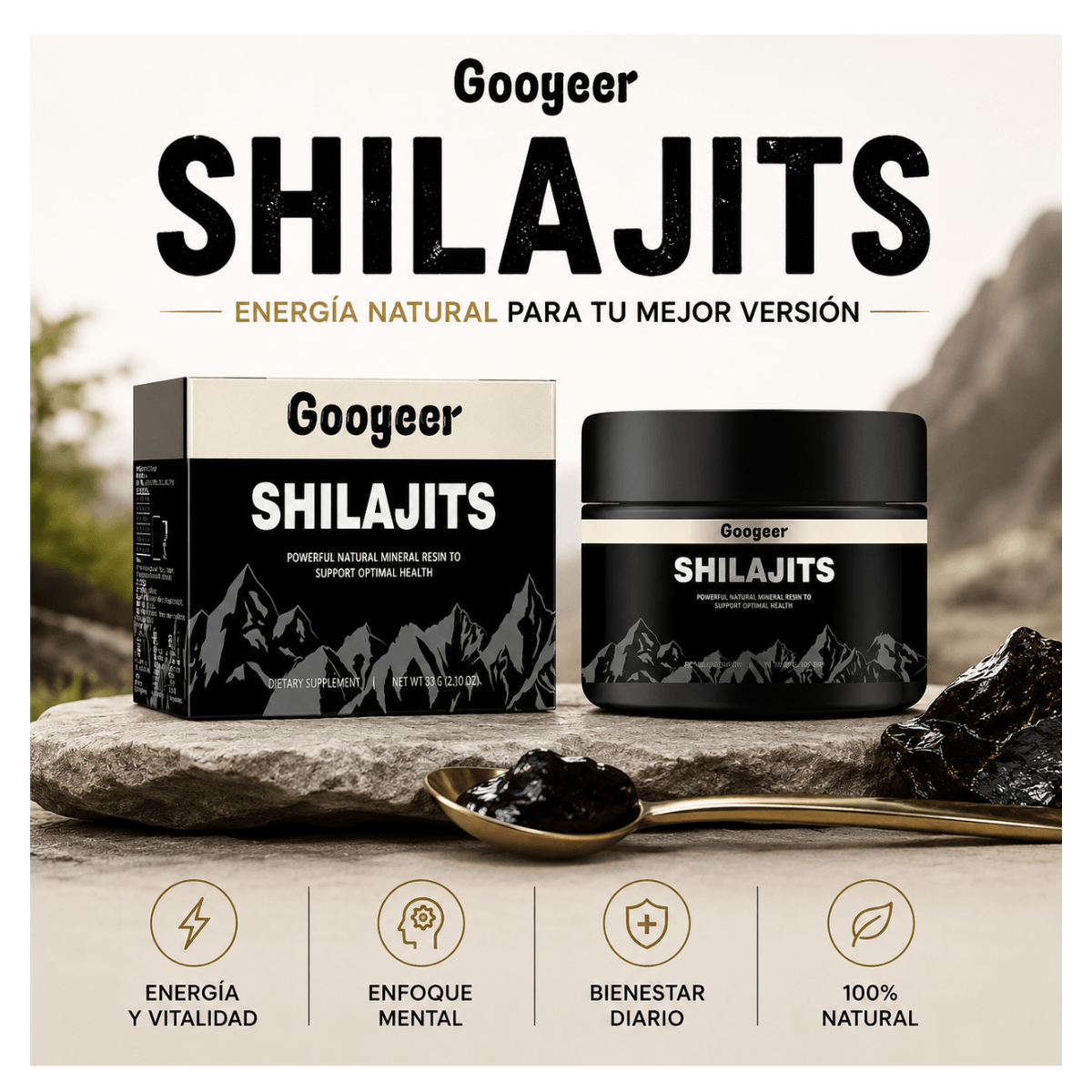 💎  Shilajit Resina Premium 100g